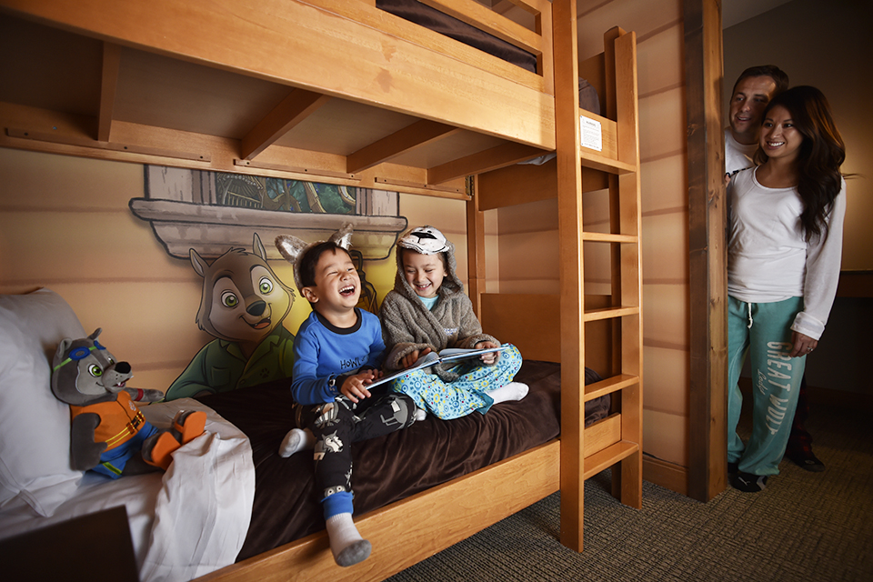 Great Wolf Lodge welcomes families of all ages and sizes with a ton of kid-friendly activities.