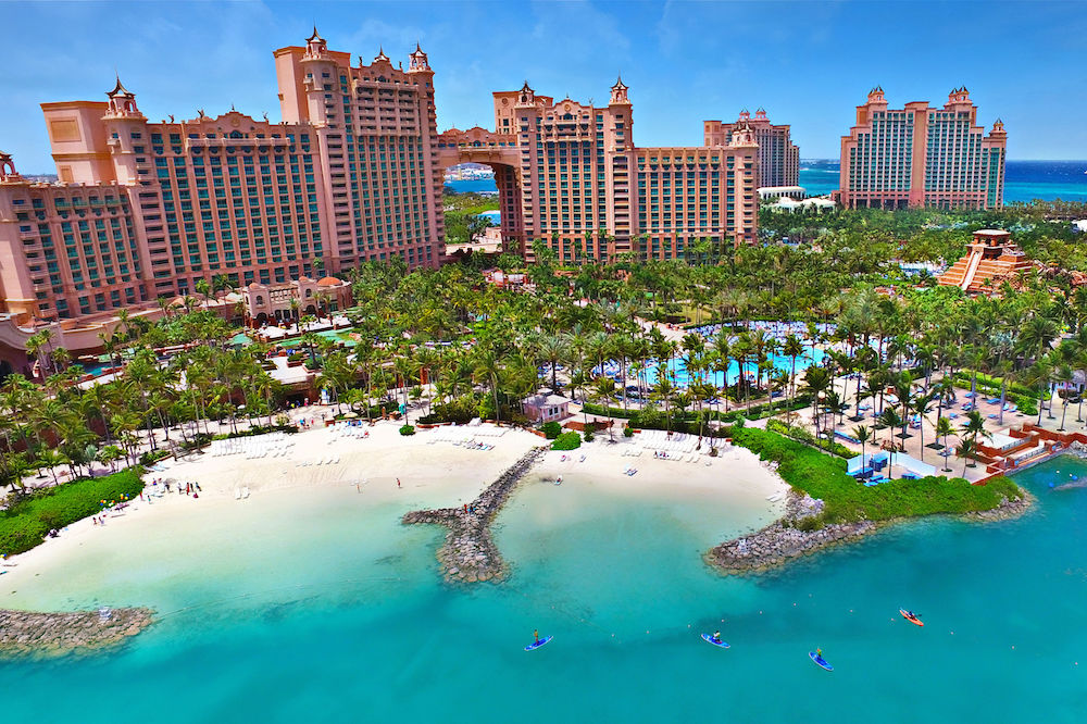 The popular Atlantis Bahamas resort offers a number of water and other activities for all ages. Photo courtesy the resort