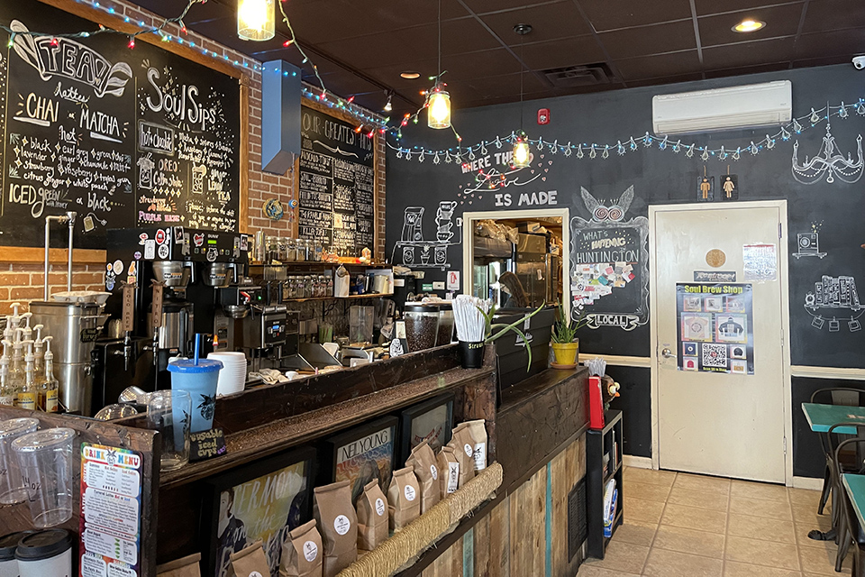 There's a cozy vibe at Soul Brew in Huntington