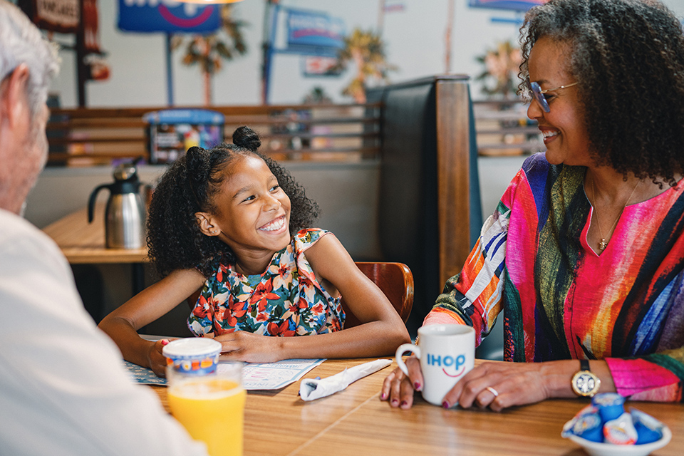 Kids eat free at participating IHOPs beginning at 4pm each afternoon. Photo courtesy of IHOP